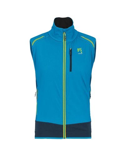 Karpos Alagna Plus Evo Men's Ski Mountaineering Vest, Diva Blue/Midnight