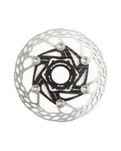 Carbon-Ti Disco X-Rotor SteelCarbon 3 140mm Semi-flottante Center Lock