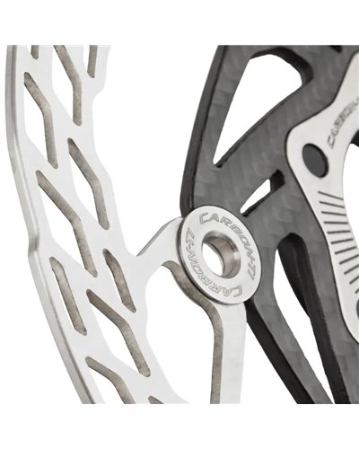 Carbon-Ti Disc X-Rotor SteelCarbon 3 160mm Semi-floating Center Lock