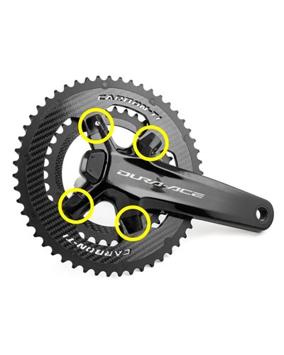 Carbon-Ti Chainring Fixing Screw Kit X-Cover DA9200