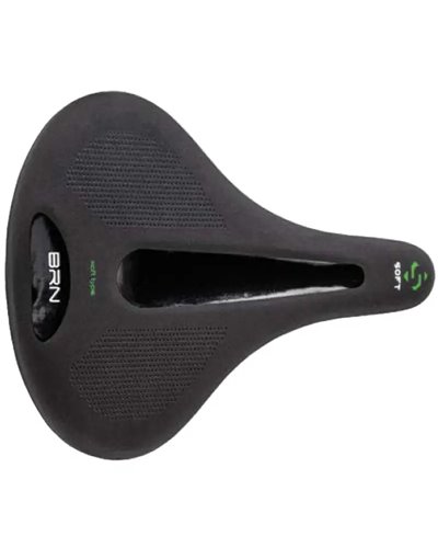 SMP Soft Unisex City/Trekking Saddle, Black