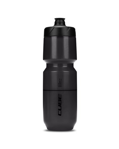 Cube Flow Water Bottle 750ml, Black
