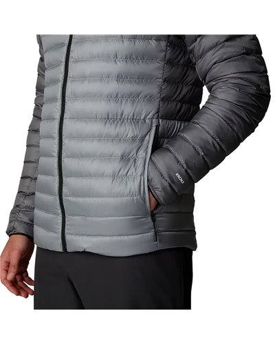 The North Face Bettaforca RDS Men's Down Jacket, Monument Grey/Smoked Pearl/NPF
