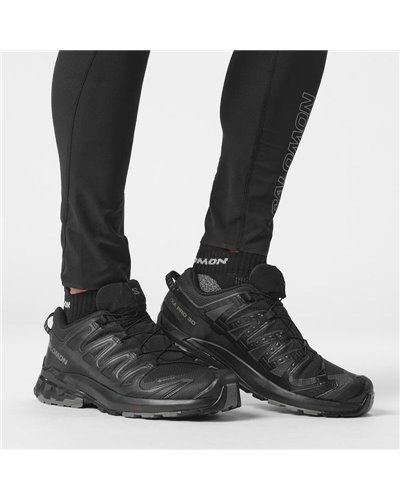 Salomon XA Pro 3D V9 GTX Gore-Tex Scarpe Trail Running Uomo, Black/Phantom/Pewter