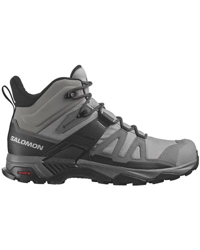 Salomon X Ultra 4 Mid GTX Gore-Tex Men's Trekking Boots, Sharkskin/Quiet Shade/Black