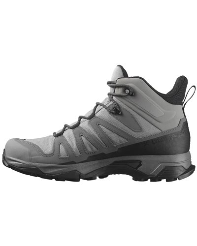 Salomon X Ultra 4 Mid GTX Gore-Tex Men's Trekking Boots, Sharkskin/Quiet Shade/Black