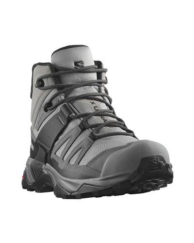 Salomon X Ultra 4 Mid GTX Gore-Tex Men's Trekking Boots, Sharkskin/Quiet Shade/Black