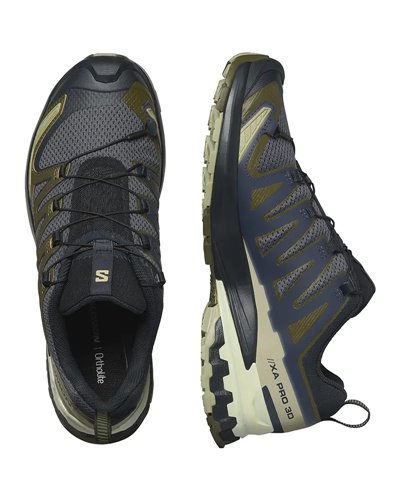 Salomon XA Pro 3D V9 Men's Trail Running Shoes, India Ink/Olive Night/Aloe Wash