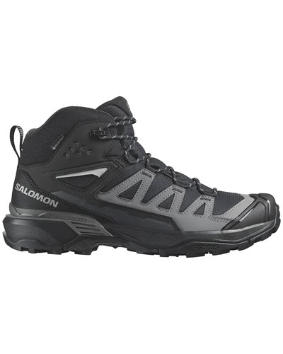 Salomon X Ultra 360 Mid GTX Gore-Tex Men's Trekking Boots, Black/Magnet/Pewter