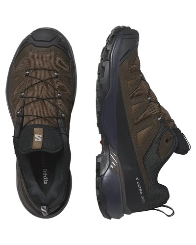 Salomon X Ultra 360 LTR GTX Gore-Tex Men's Trekking Shoes, Dark Earth/Delicioso/Sharkskin