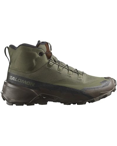 Salomon Cross Hike Tracker GTX Gore-Tex Men's Trekking Boots, Ranger Green/Earth Brown/Black