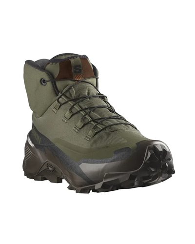 Salomon Cross Hike Tracker GTX Gore-Tex Scarponi Trekking Uomo, Ranger Green/Earth Brown/Black