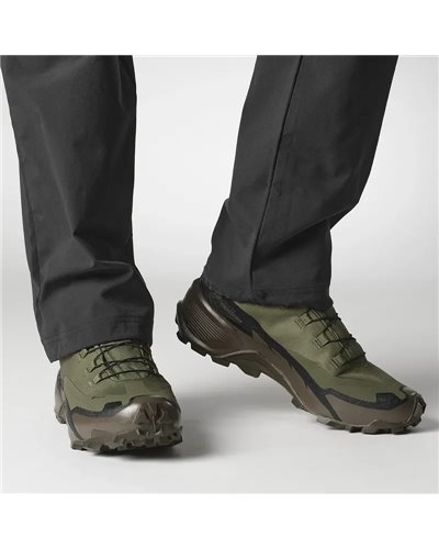 Salomon Cross Hike Tracker GTX Gore-Tex Scarponi Trekking Uomo, Ranger Green/Earth Brown/Black