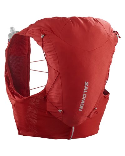 Salomon ADV Skin 12 Set Hydration Running Pack/Vest, Goji Berry (2 500 ml Soft Flask Included)