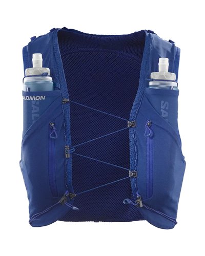 Salomon ADV Skin 12 Set Zaino Gilet Idrico Running, Surf The Web (2 Soft Flask da 500 ml Incluse)