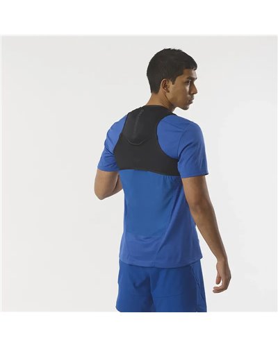 Salomon Pulse 2 Set Hydration Running Pack/Vest, Black (2 250 ml Soft Flask Included)