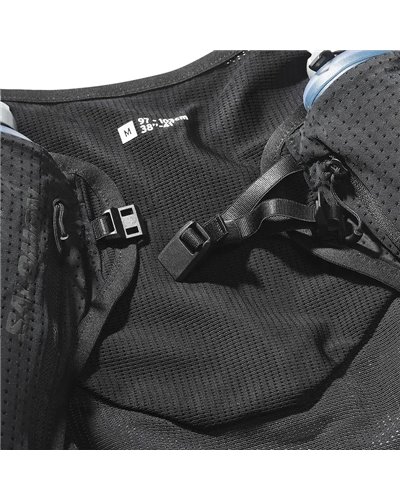 Salomon Pulse 2 Set Hydration Running Pack/Vest, Black (2 250 ml Soft Flask Included)