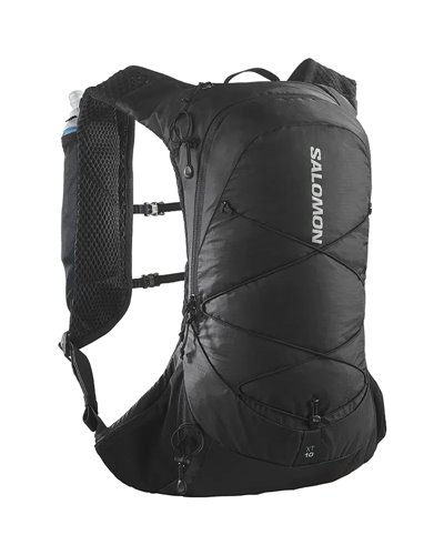 Salomon XT 10 Set Hydration Backpack, Black (500 ml Soft Flask Included)