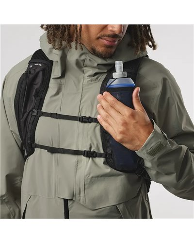 Salomon XT 10 Set Zaino Idrico, Black (Soft Flask da 500 ml Inclusa)