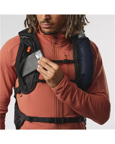 Salomon XT 15 Set Zaino Idrico, Black (Soft Flask da 500 ml Inclusa)
