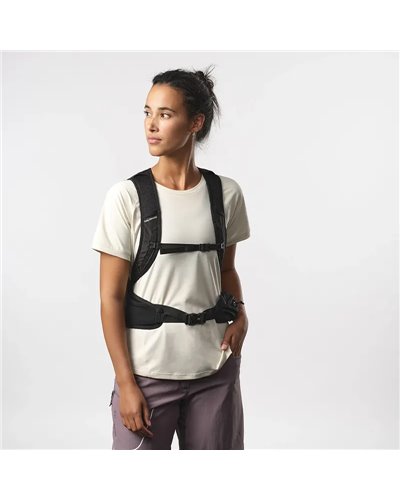 Salomon Trailblazer 20 Hydration Compatible Backpack, Black/Alloy