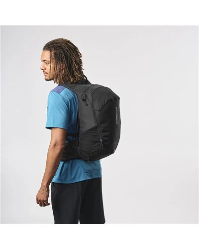 Salomon Trailblazer 20 Hydration Compatible Backpack, Black/Alloy