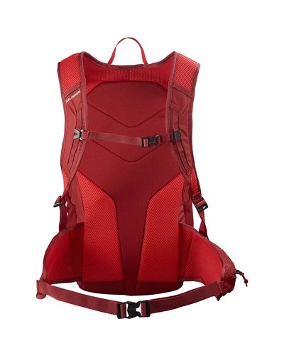 Salomon Trailblazer 20 Hydration Compatible Backpack, Red Dahlia/High Risk Red