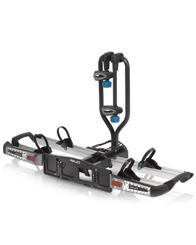 XLC Azura Easy LED VC-C04 7/13 Pin Plug Foldable Towbar Bike Rack (2 e-Bikes)