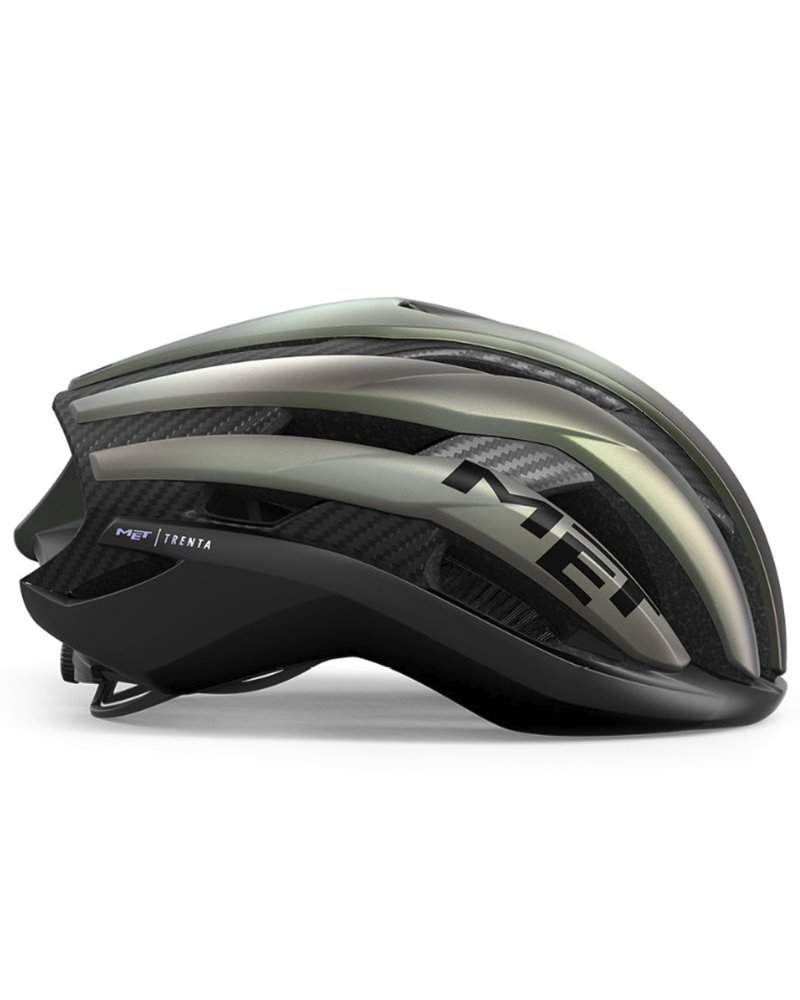 Met Trenta 3K Carbon MIPS Road Cycling Helmet, Matt Motion Blur