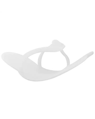BSA Modular Disposable Flip Flops, White (One Size Fits All)