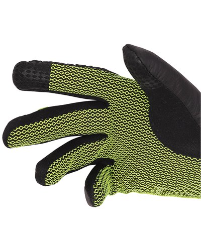Camp G Air Guanti Invernali Touchscreen Compatibili, Nero/Lime