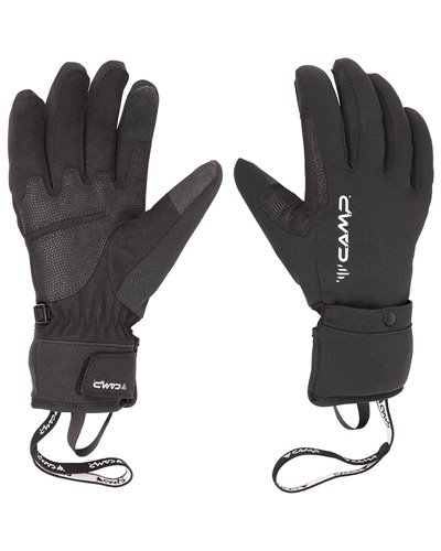 Camp G Pure Warm Winter Gloves Touchscreen Compatible, Black