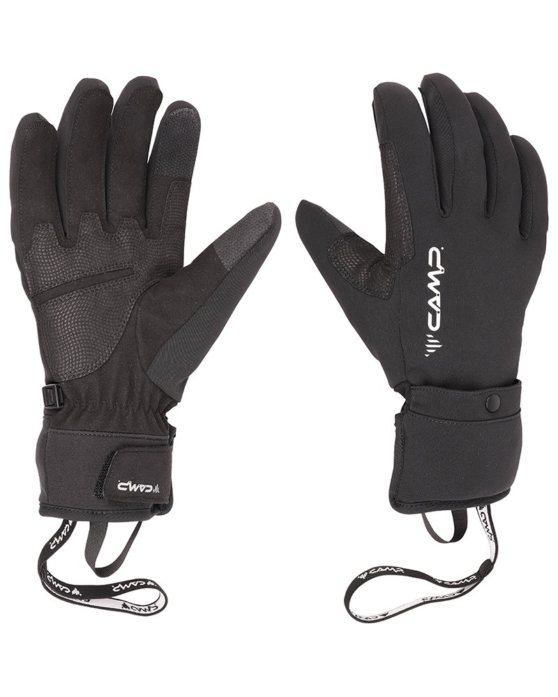 Camp G Pure Warm Winter Gloves Touchscreen Compatible, Black