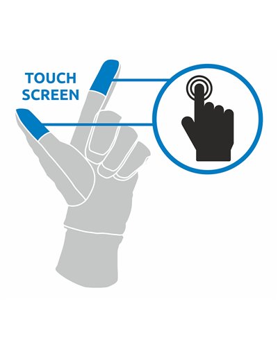 Camp G Pure Warm Winter Gloves Touchscreen Compatible, Black