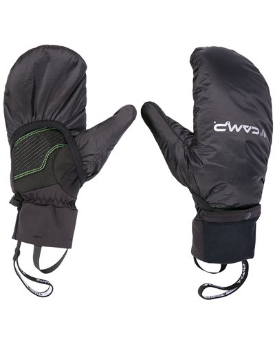 Camp G Comp Warm Guanti Invernali Touchscreen Compatibili, Nero/Verde