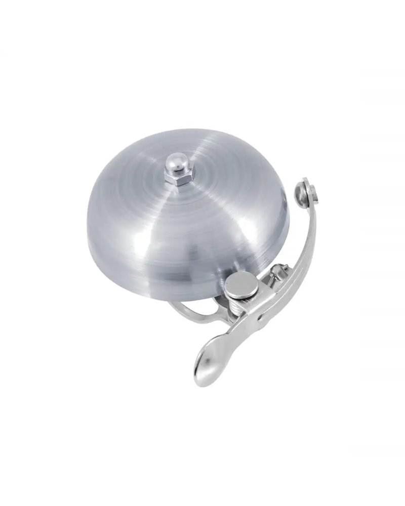 BTA Campanello in Ottone, D. 55mm, Movimento e Leva in Acciaio, Silver