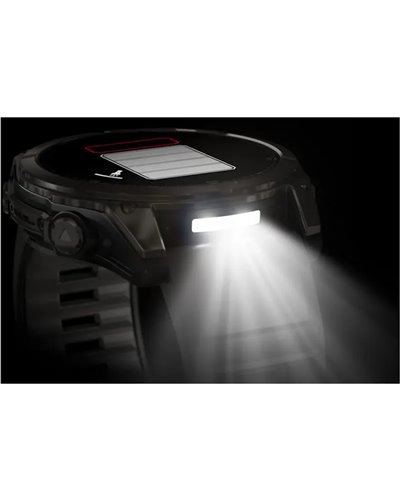 Garmin Fenix 8 Sapphire AMOLED Case 51mm GPS Watch Wrist-Based HR, Titanium Carbon Grey DLC/Black/Pebble Grey
