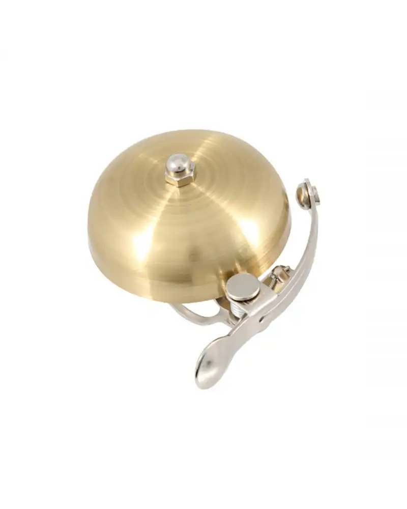 BTA Campanello in Ottone, D. 55mm, Movimento e Leva in Acciaio, Gold
