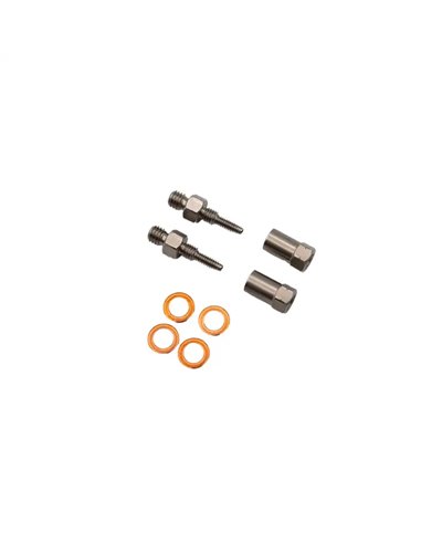 Braking TB0003 Fittings Kit for Oversize Steel Braided Hose Ø 5,7mm (1 Line) - Incas 2.0/F.I.R.S.T.