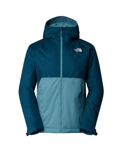 The North Face Millerton DryVent Men's Insulated Hooded Jacket, Algae Blue/Midnight Pet