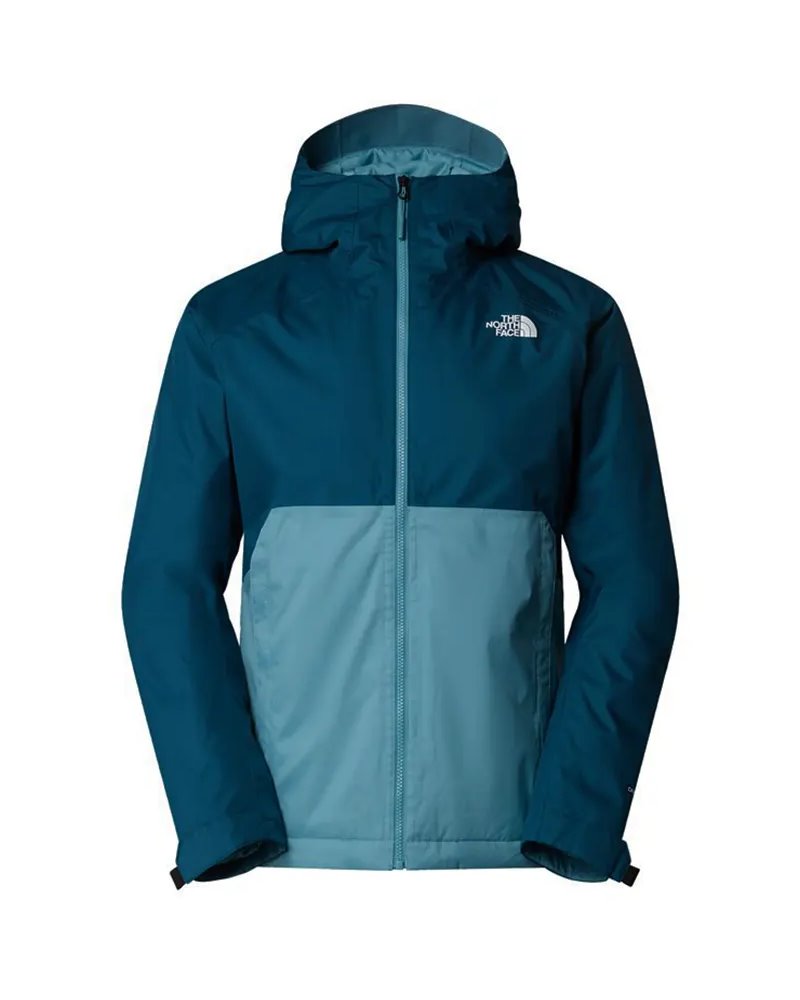 The North Face Millerton DryVent Men's Insulated Hooded Jacket, Algae Blue/Midnight Pet