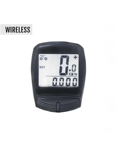 BTA Cycle Computer, 13 Functions, Wireless, Black Colour..