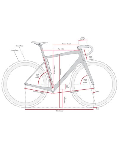 Enve Frameset Fray Disc Road, Venom