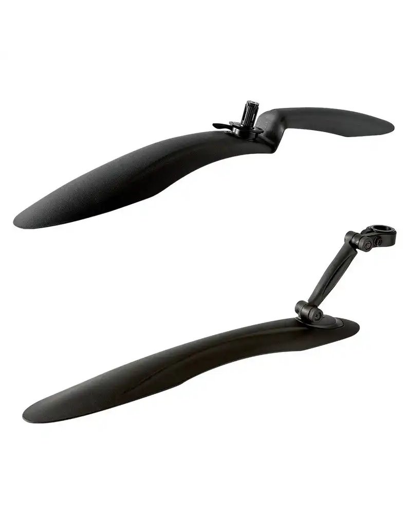 BTA Kit Front And Rear Fender MTB, Plastic, Black.