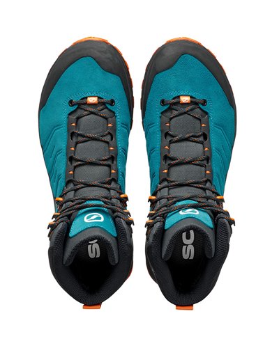 Scarpa Rush TRK GTX Gore-Tex Men's Trekking Boots, Pagoda Blue/Mango