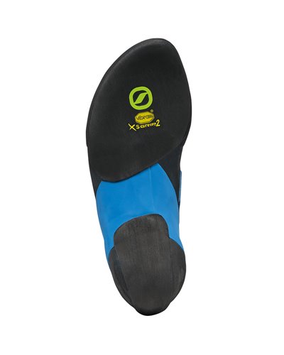 Scarpa Instinct VSR Scarpette Arrampicata, Nero/Azzurro
