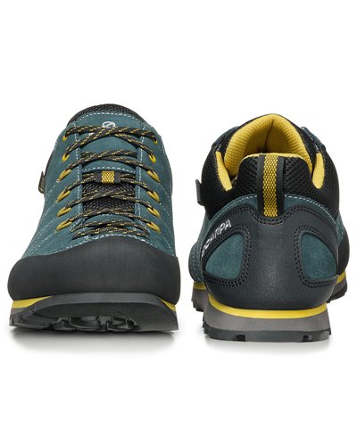 Scarpa Crux GTX Gore-Tex Scarpe Avvicinamento Uomo, Petrol/Mustard