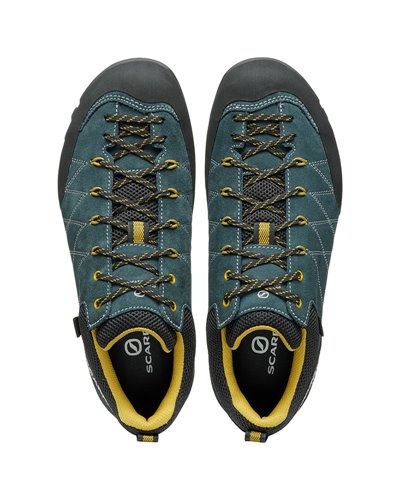 Scarpa Crux GTX Gore-Tex Scarpe Avvicinamento Uomo, Petrol/Mustard