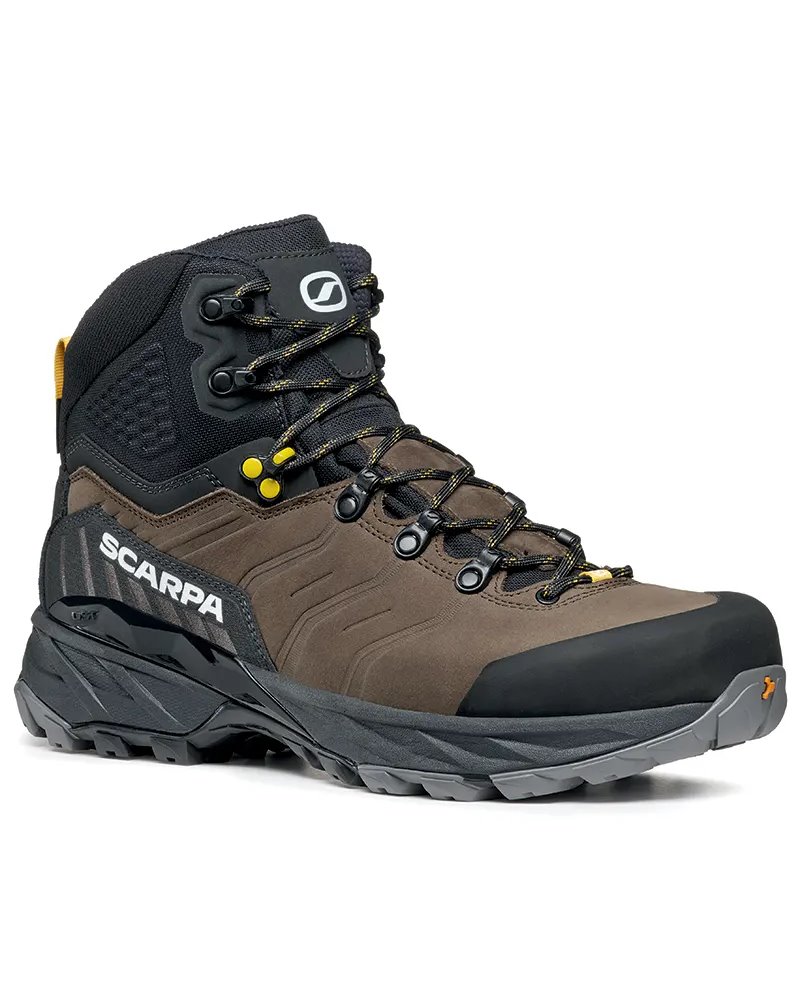 Scarpa Rush TRK Pro GTX Gore-Tex Men's Trekking Boots, Volcano/Mustard