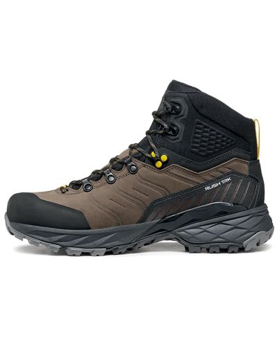 Scarpa Rush TRK Pro GTX Gore-Tex Men's Trekking Boots, Volcano/Mustard
